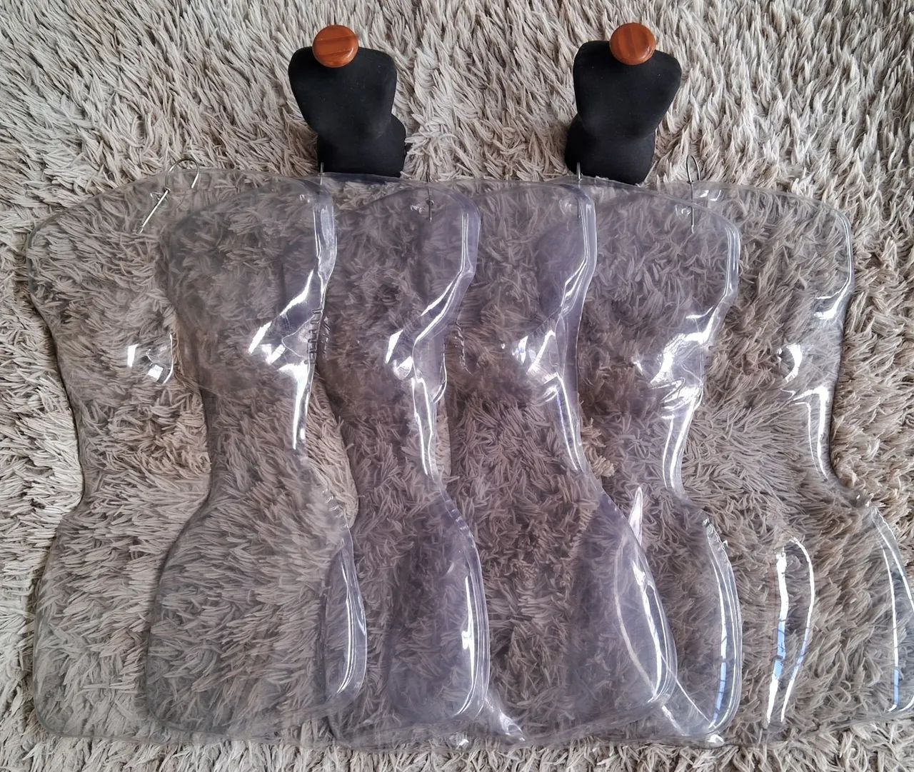 Kit Expositores para roupas e acessórios 