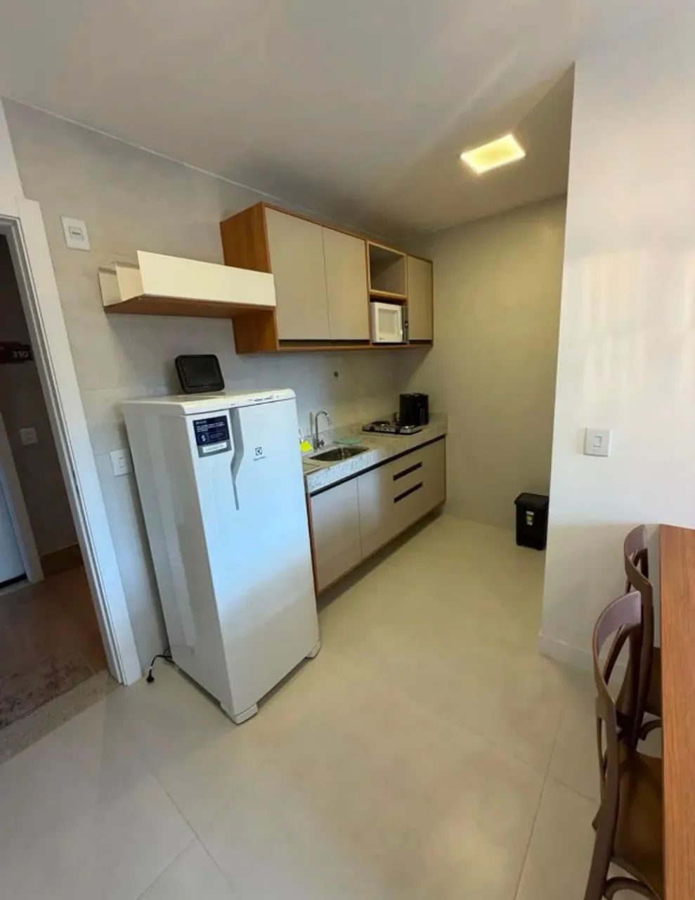 Studio mobiliado, 37m², 1 vaga no Ed. Livello Garden - Foto 3