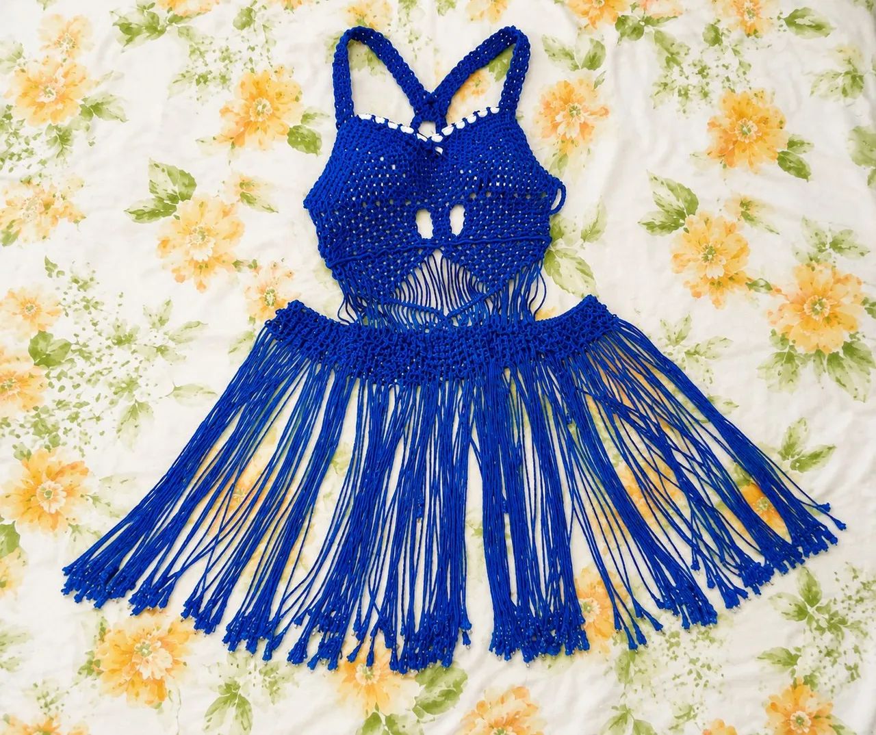 Vestido saída de praia 
