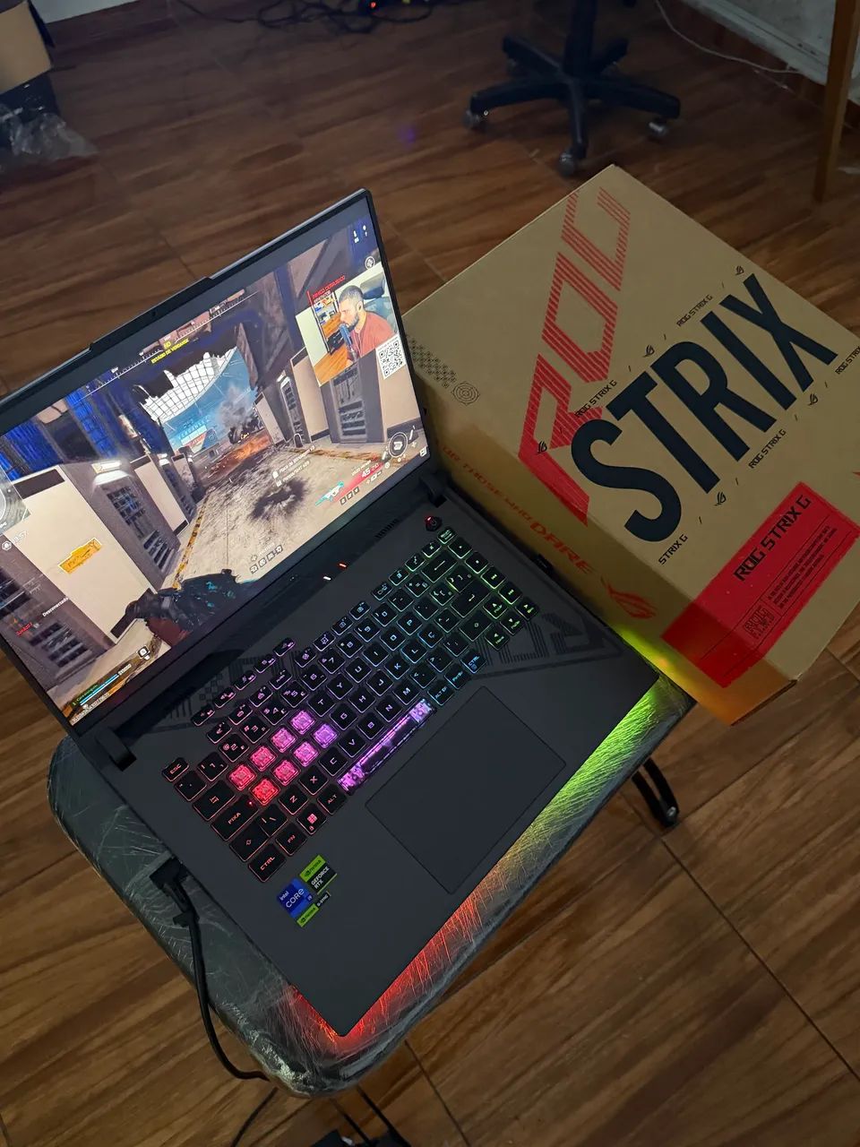 Notebook Gamer Rog Strix G16 RTX4070 Intel Core i9 13980hx 32gb Ram 1TB SSD 