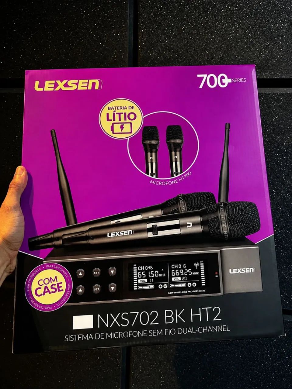 Microfone Lexsen 