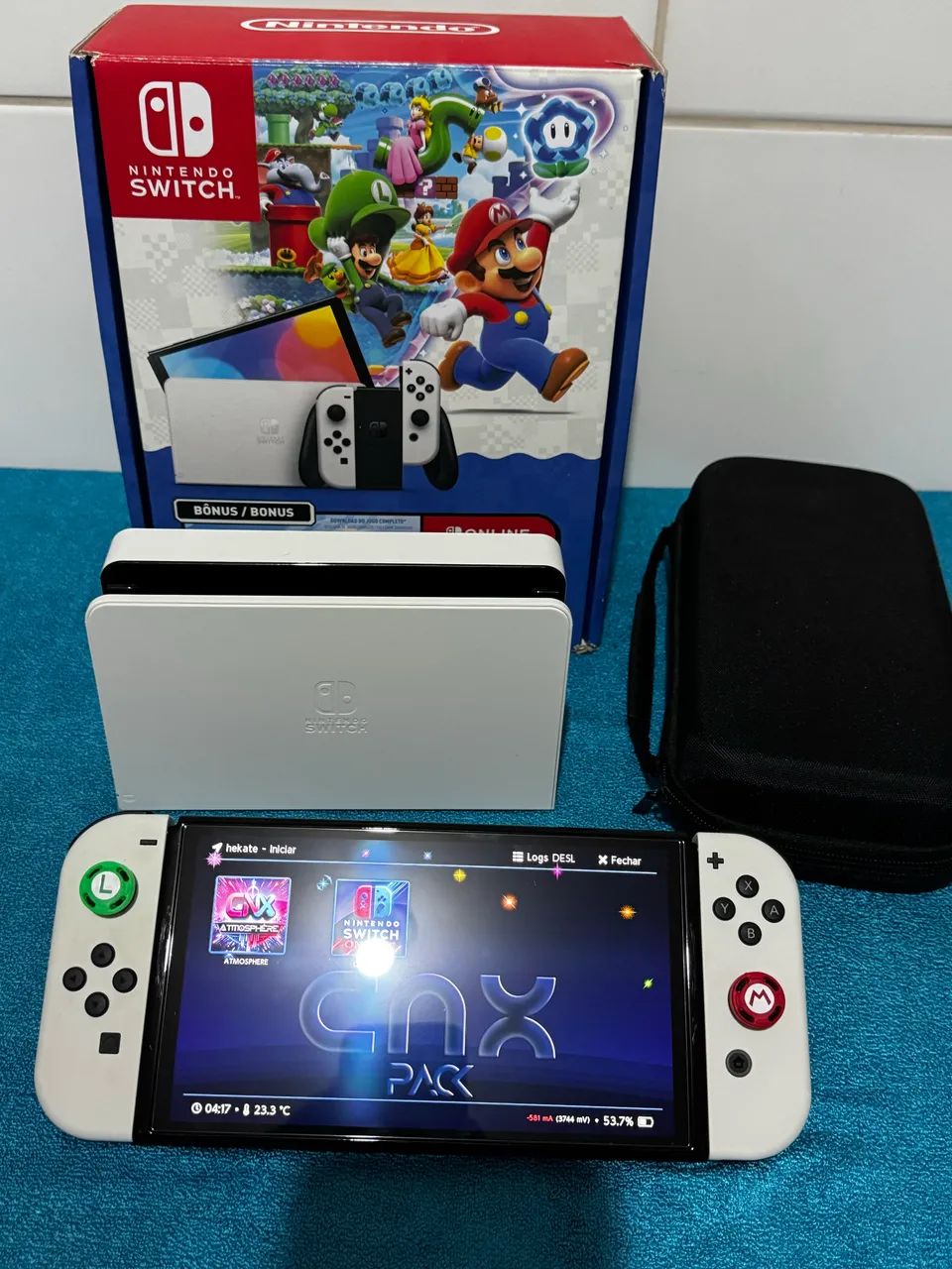 Nitendo Switch Oled Desbloqueado  - Foto 2