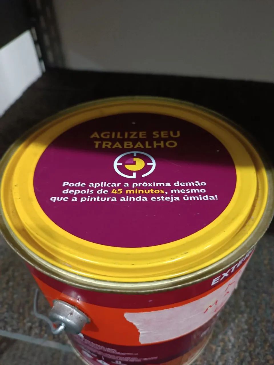 Tinta Esmalte Premium Suvinil Marrom Brilhante  - Foto 3