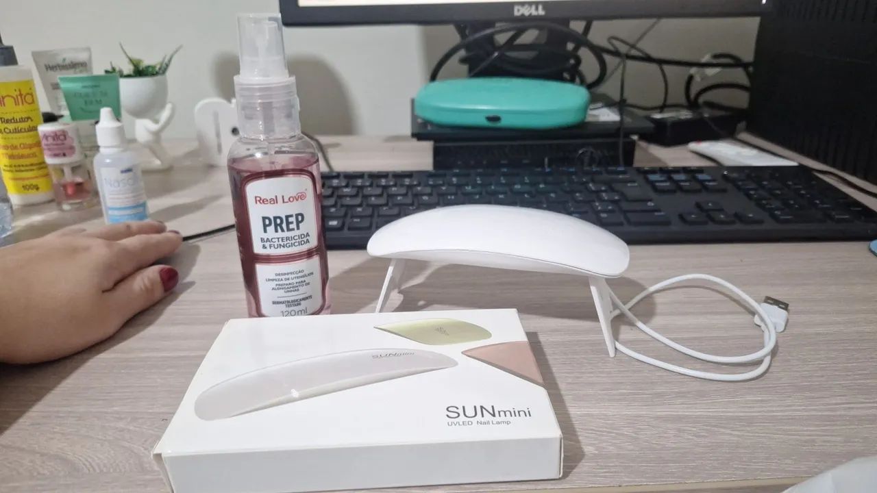 Kit completo para esmaltação em gel. - Foto 2