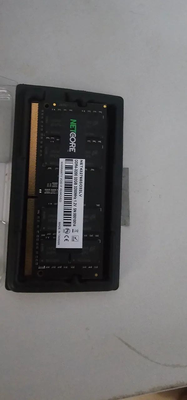 Memória DDR4 3200 Netcore