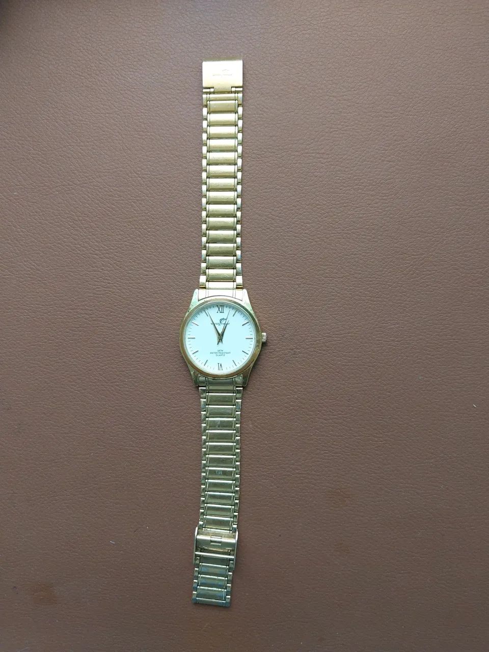 RELÓGIO WATERPROOF DOURADO  - Foto 3