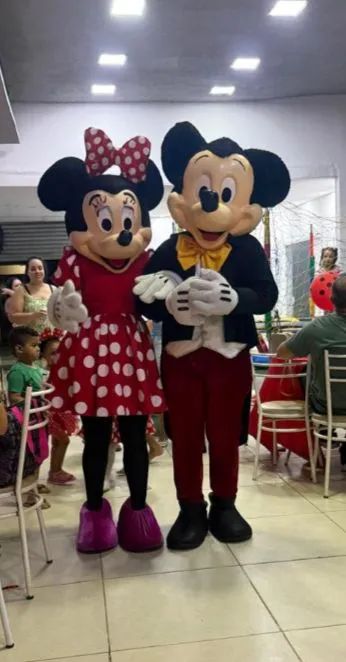 Personagem vivo - Mickey e Minnie  - Foto 3