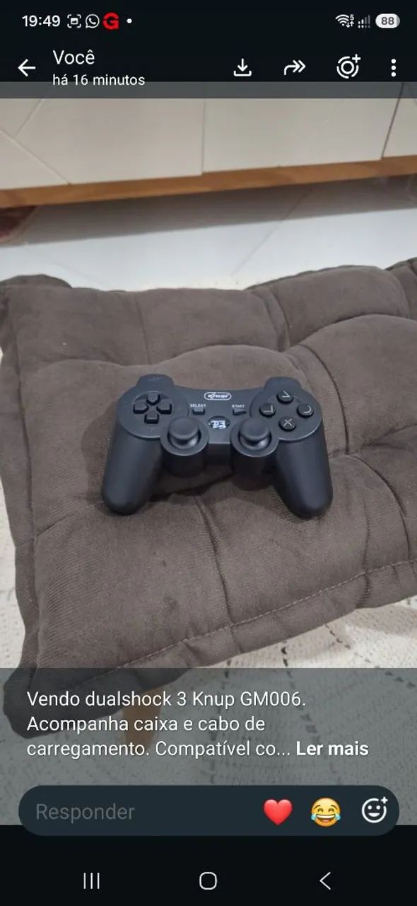 Controle Knup PS3/PC - Foto 2