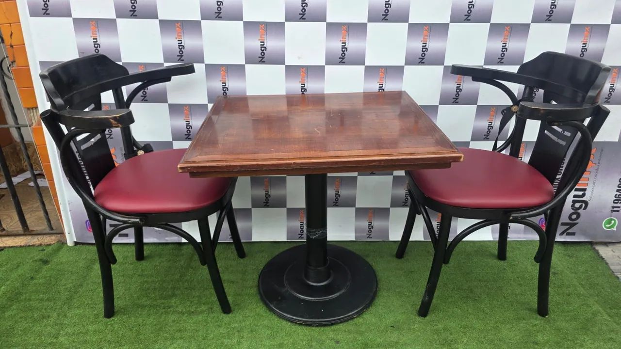 Mesa com 2 cadeira Franco&Bachot  - Foto 4