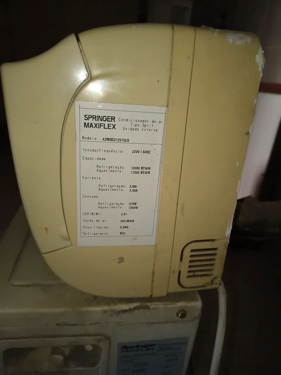 Ar Split Springer 12000btus 220V - Foto 4