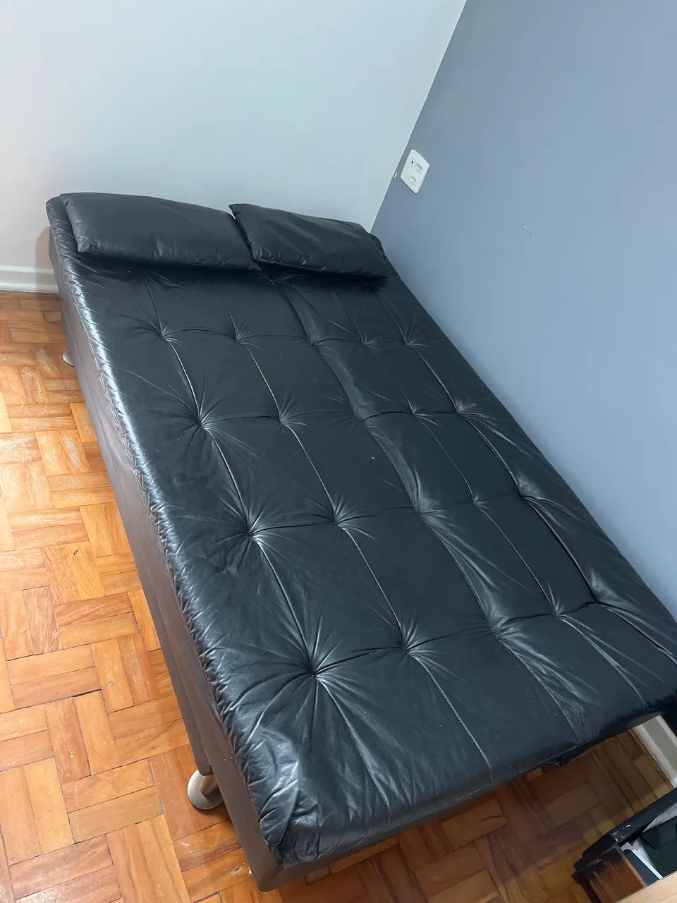 Sofá cama de couro  - Foto 3