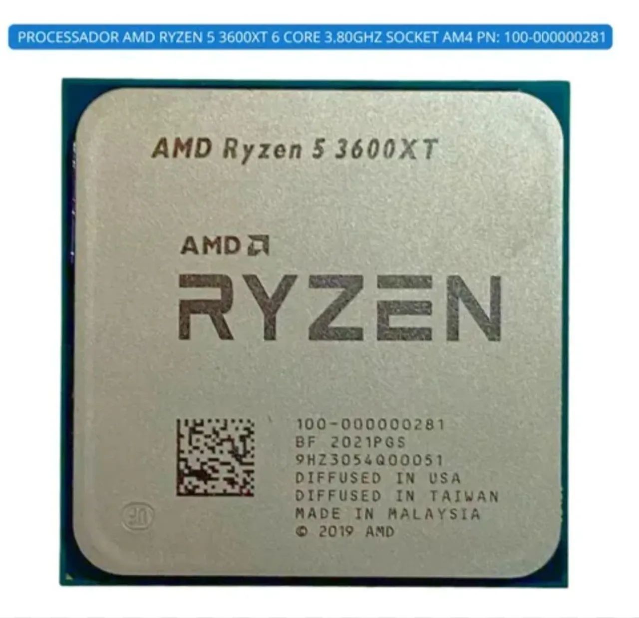 Ryzen 5 3600 XT (leia a descrição) - Processadores - Limão, São