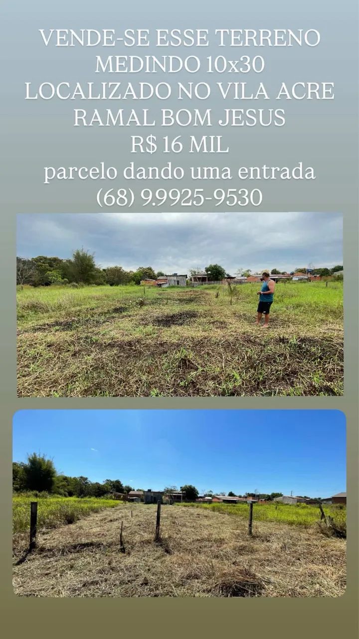 vende-se esse terreno 