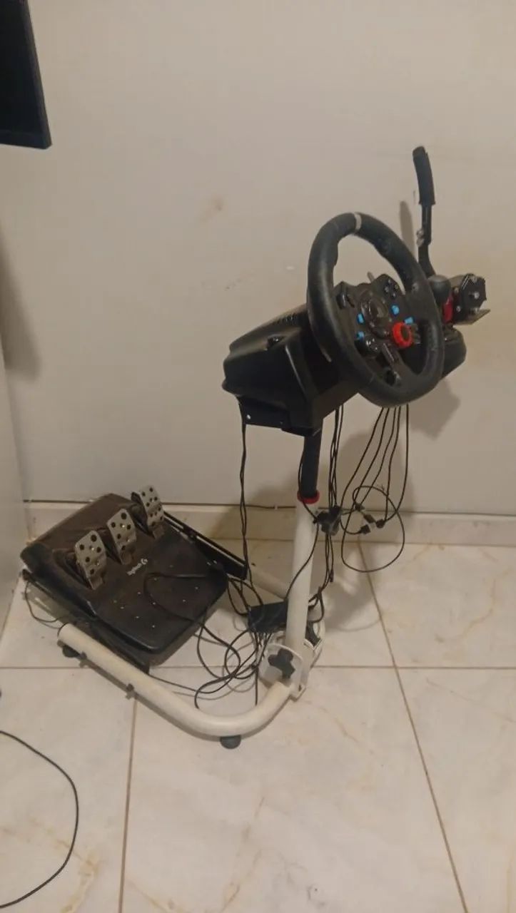 Logitech G29 +CockPit + Freio de Mão - Foto 3