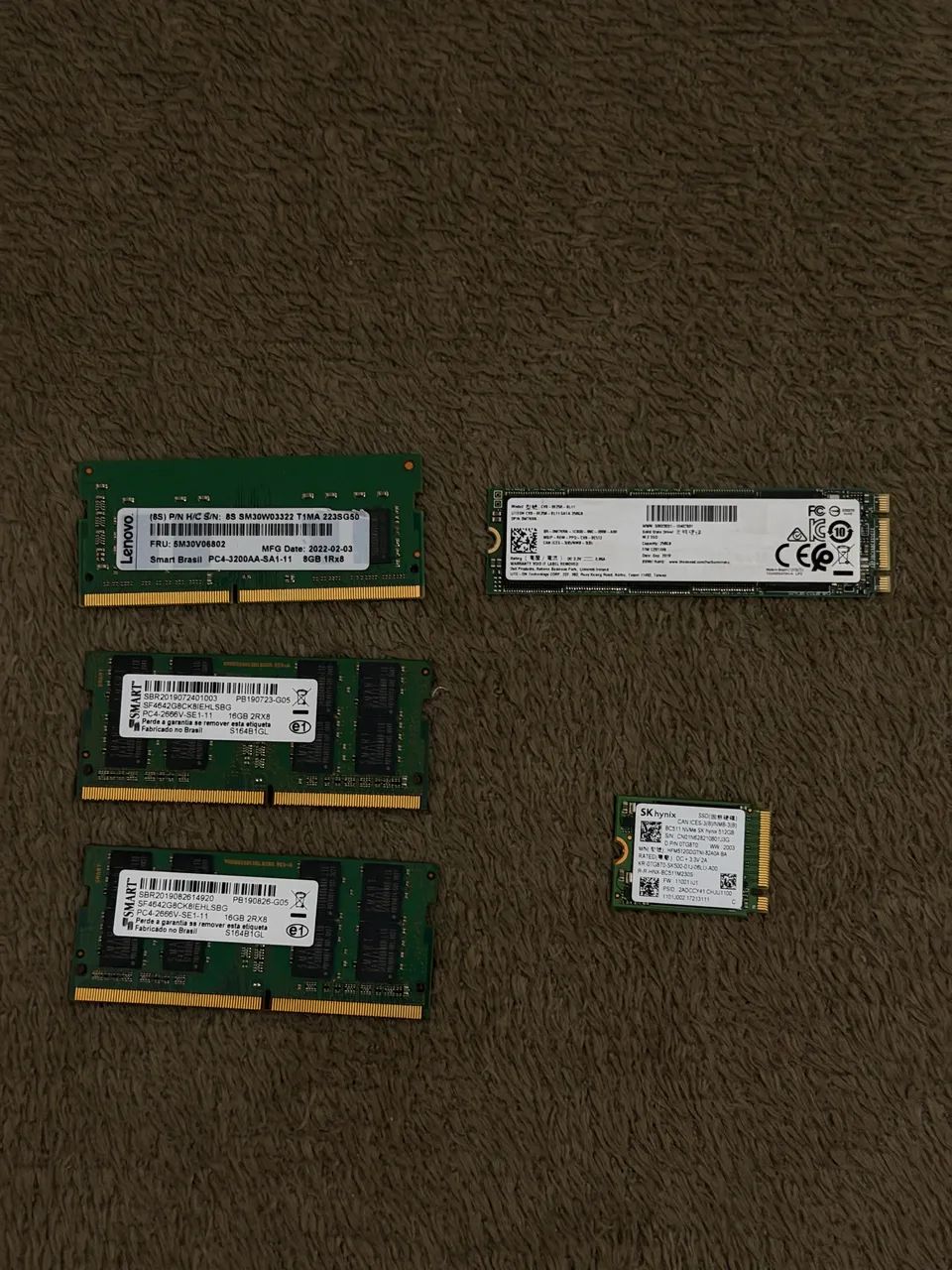 RAM Memory / SSDs453825780264488960