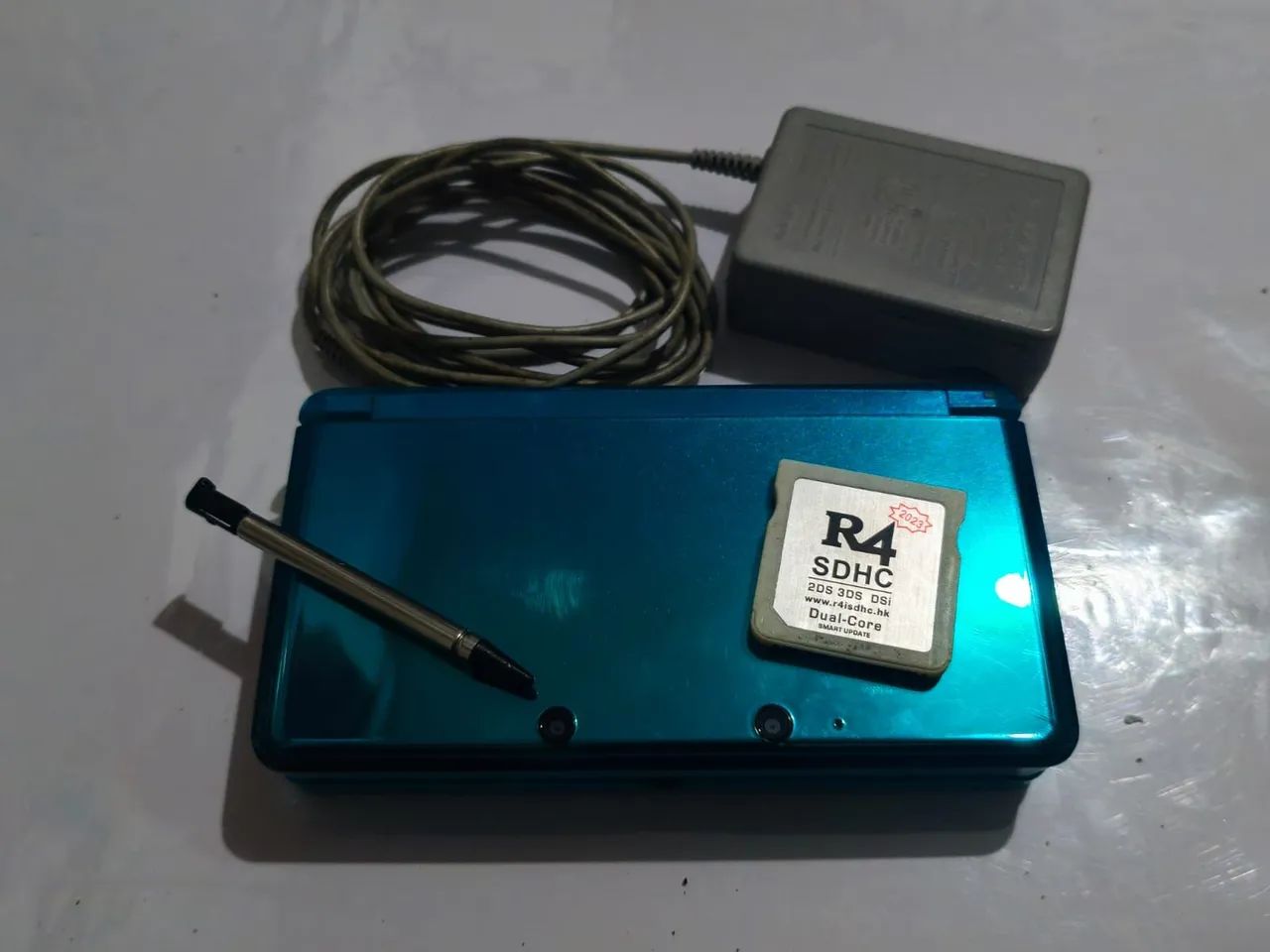 Nintendo 3DS Old Azul - Desbloqueado e Completo - Foto 5