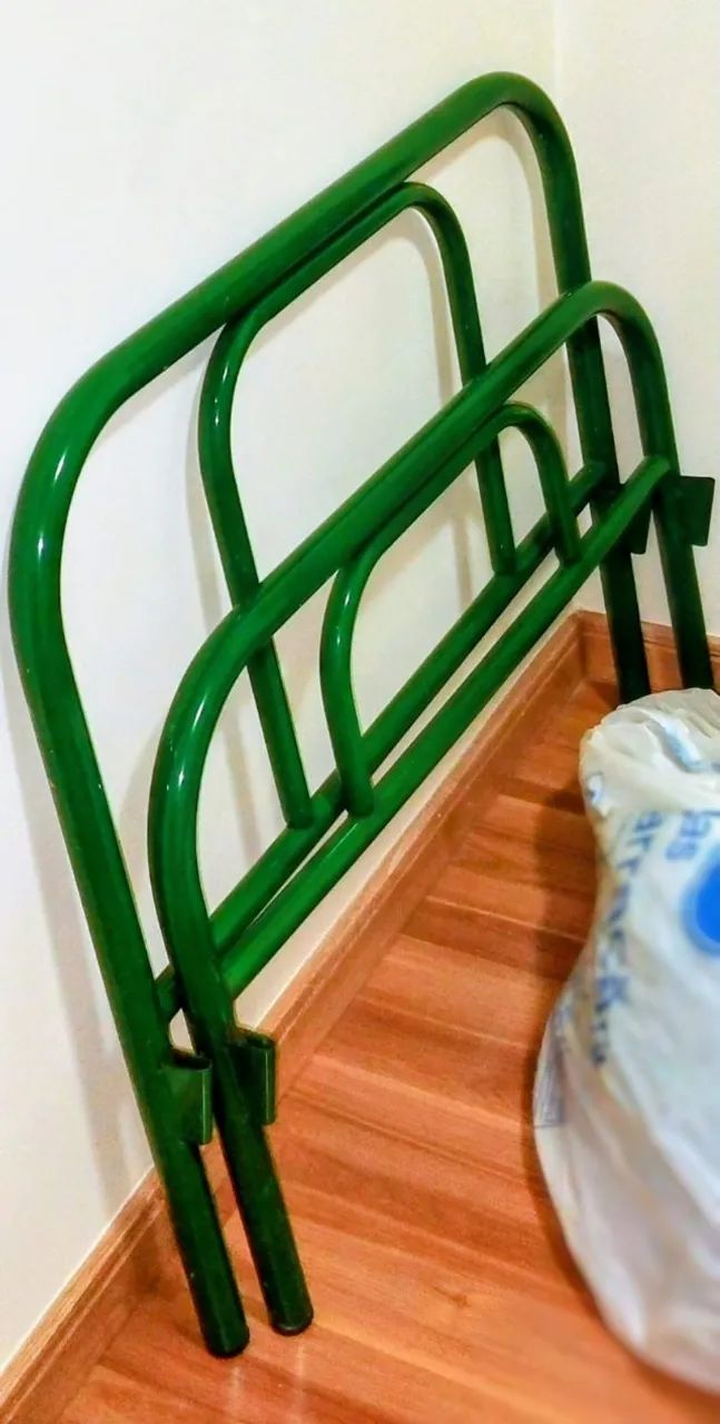 Cama Vintage Solteiro Verde - desapegar