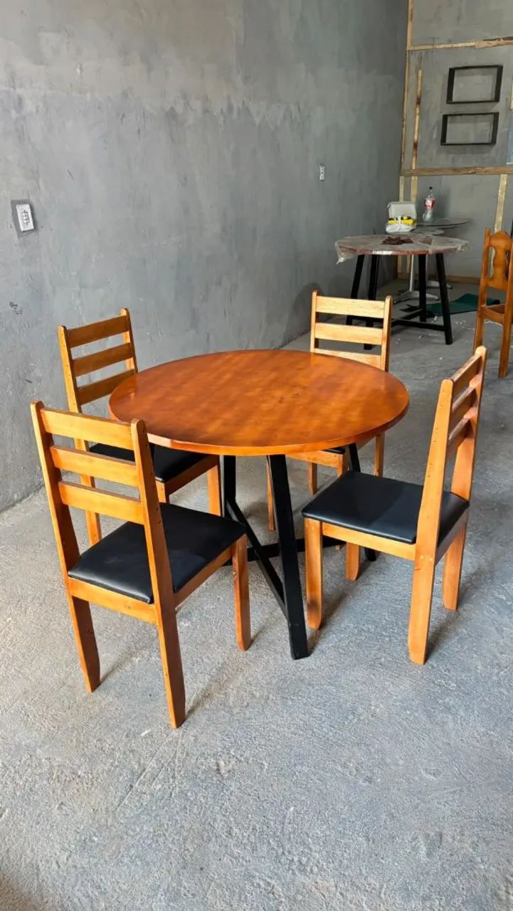 Mesas sala de jantar com 4 cadeiras  - Foto 3