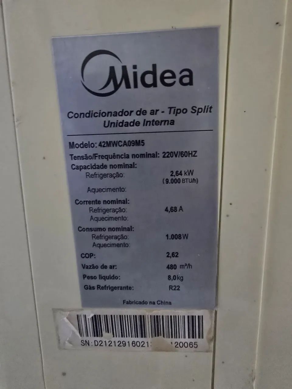 Ar condicionado split janela Midea - Foto 5