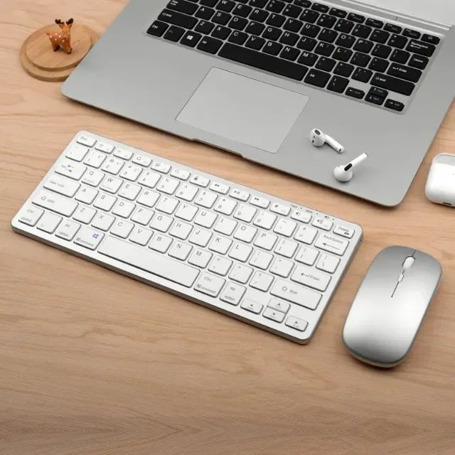 Kit Teclado e Mouse sem Fio Peining - Foto 4