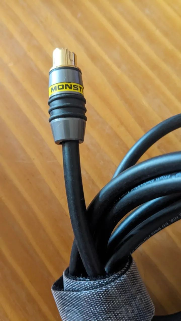 Cabo S-video Monster Cable ORIGINAL 
