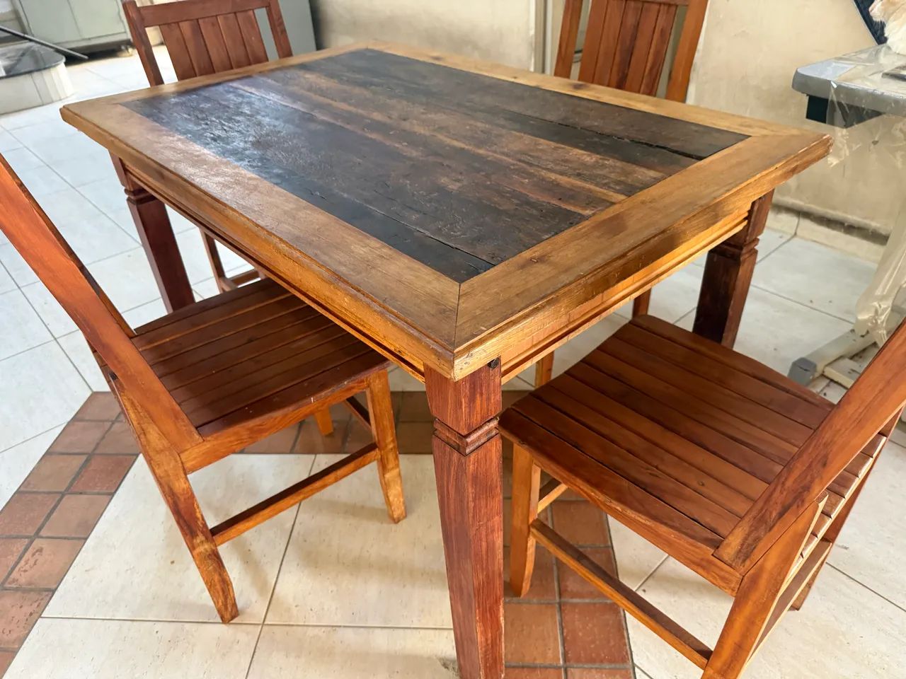 MESA MADEIRA MAÇIÇA - Foto 5