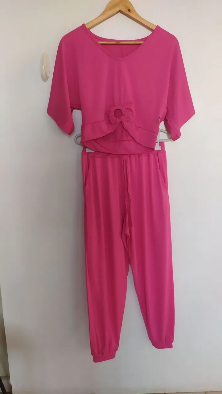 Conjunto de calça e blusa Tam M  - Foto 2