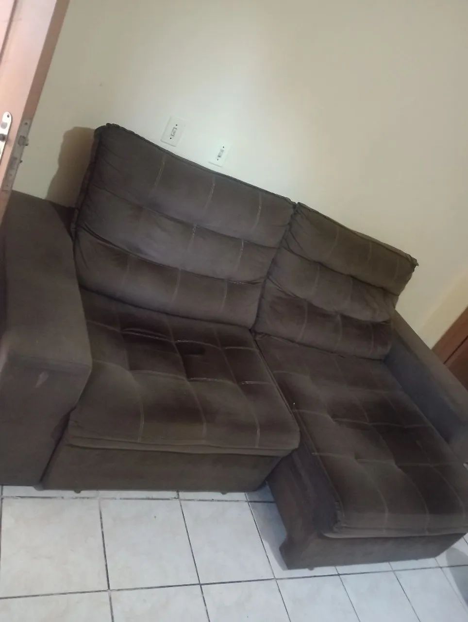Sofa está usado, mas super conservado. - Foto 2