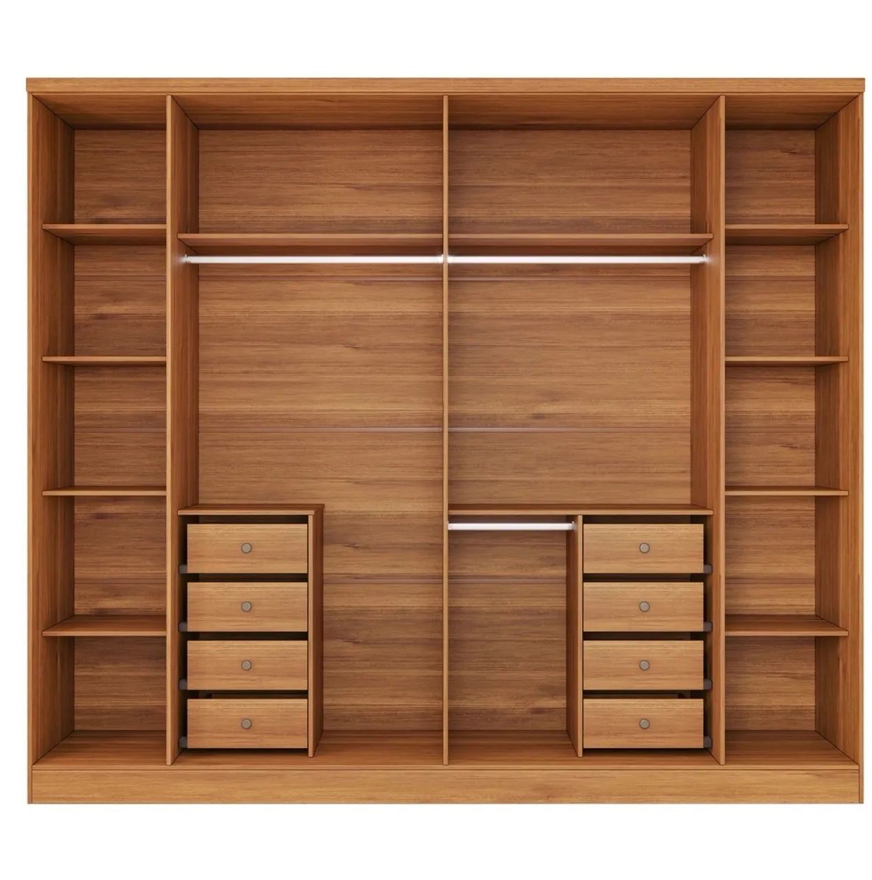 Guarda roupa de casal 6 portas e 8 gavetas  - Foto 3