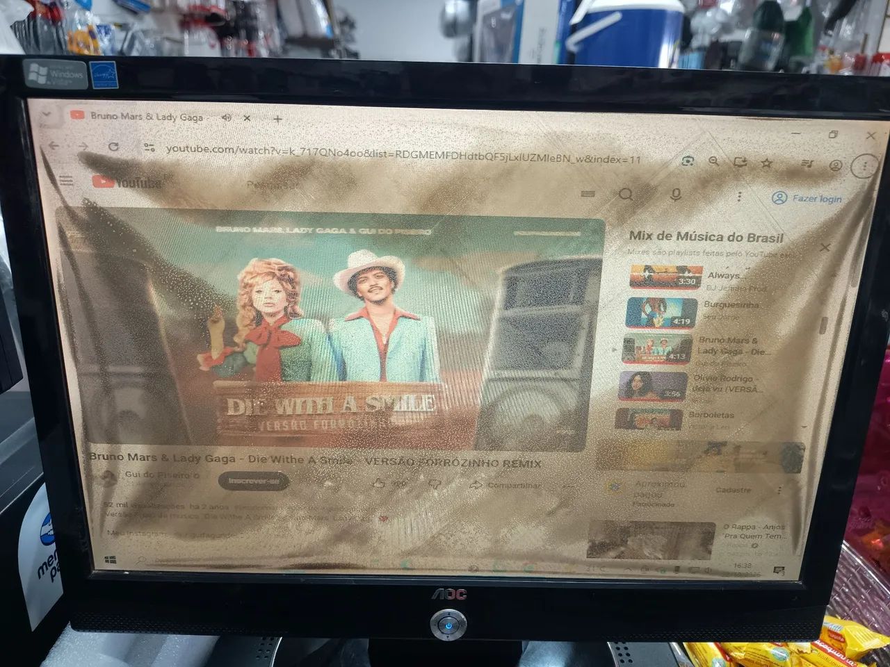 Monitor c/defeito  - Foto 5