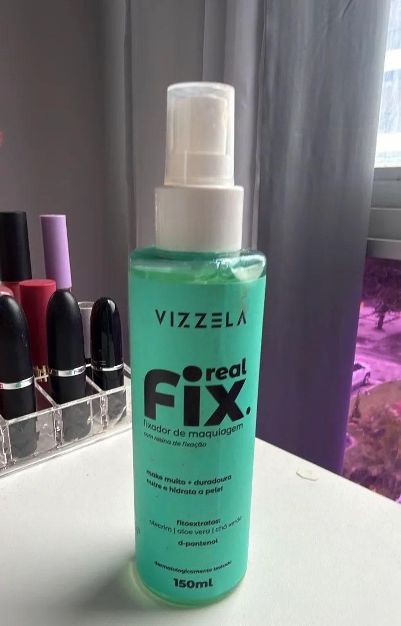 Fixador de maquiagem vizzela fix
