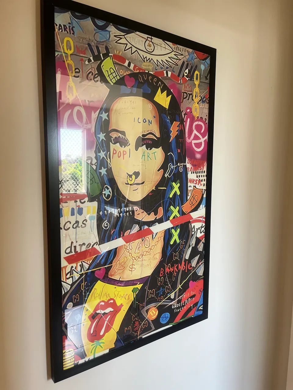 Quadro com moldura e vidro  - Foto 3