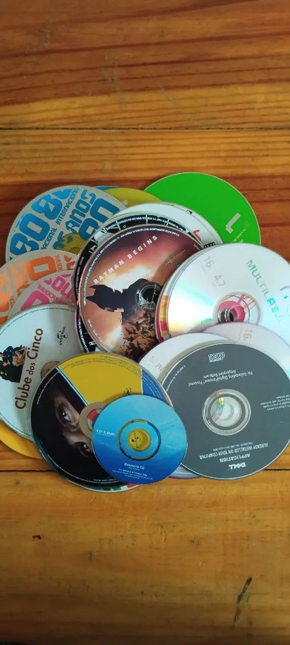 35 CD'S usados.(Para Artesanato).