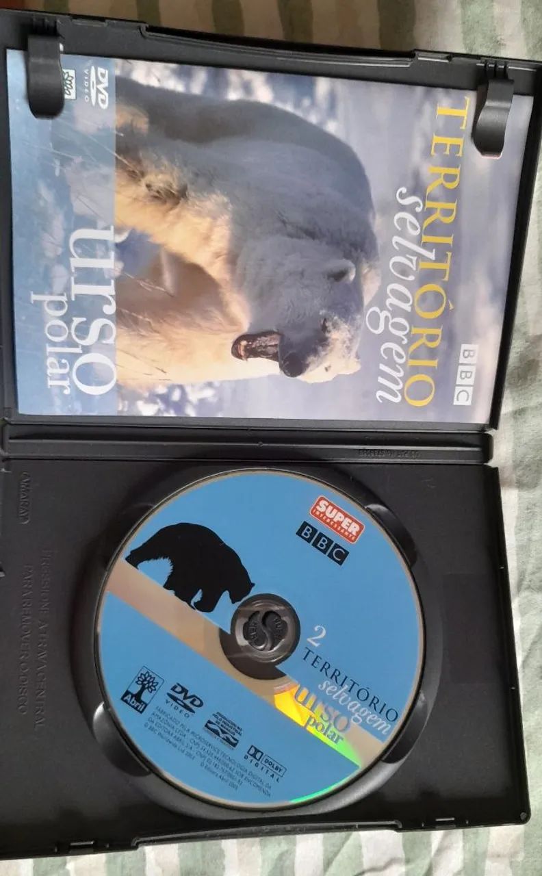 DVD Território Selvagem - Urso Polar - Documentário BBC<br> - Foto 3