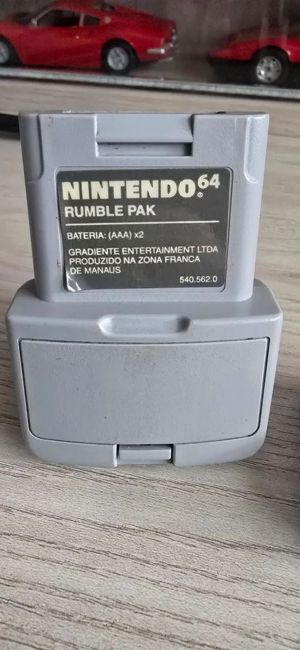 Expansion memory pack rumble pack Nintendo 64 - Foto 3