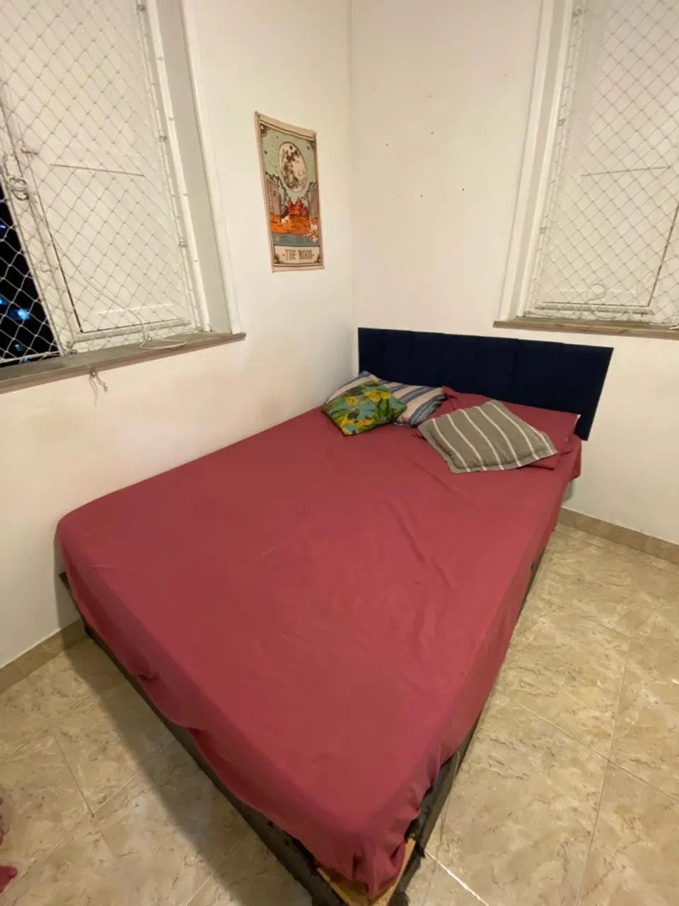 cama casal baú 