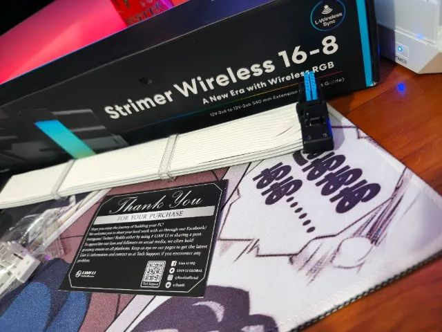 Lian Li Strimer Wireless V2 RTX 50 Ready ARGB 16 Pinos - Foto 5