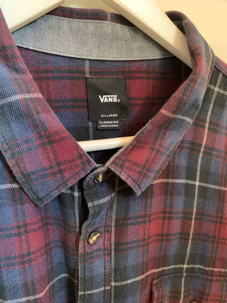 Camisa Vans Xadrez 2XL - Foto 2