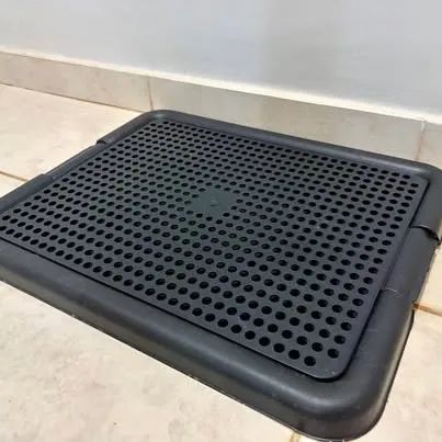 Tapete Higiênico Sanitário Lavável para Cachorros - Preto