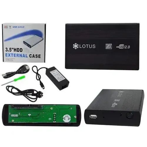 Case Papa HD De 3.5 Desktop Com Fonte - Lotus