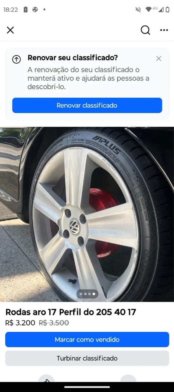 Rodas aro 17 tala 07