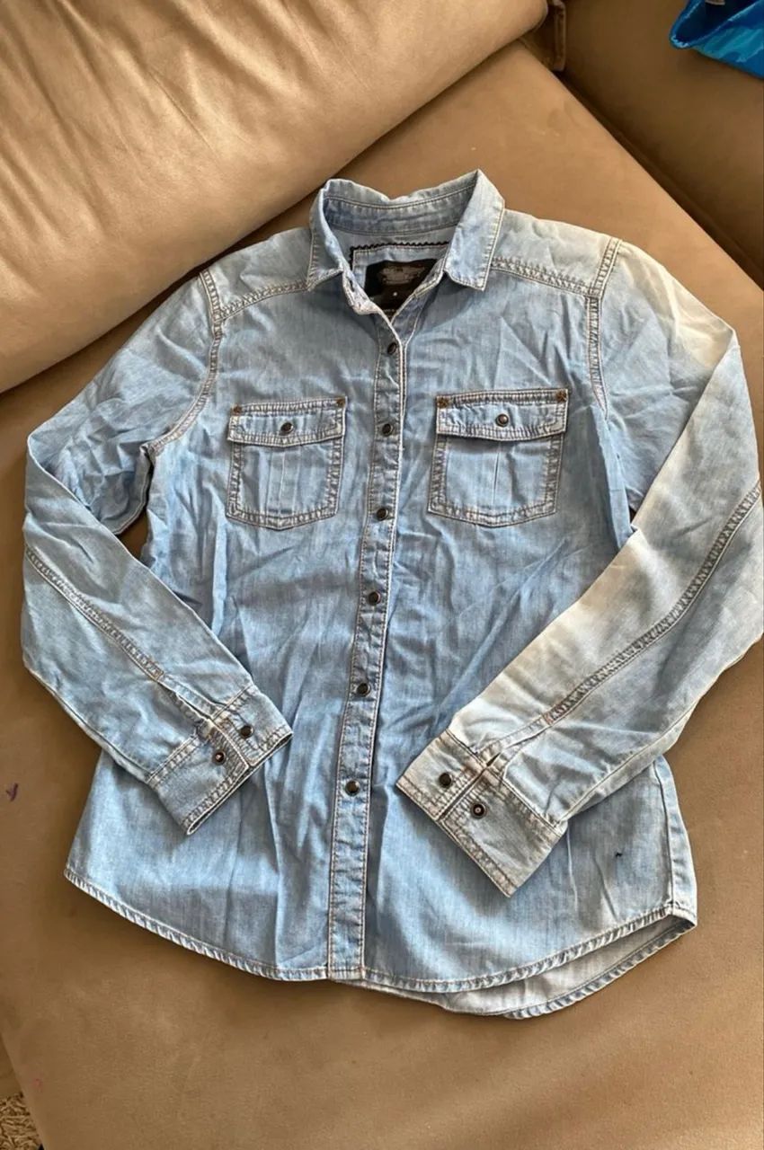 Camisa jeans Harley Davidson original  - Foto 3