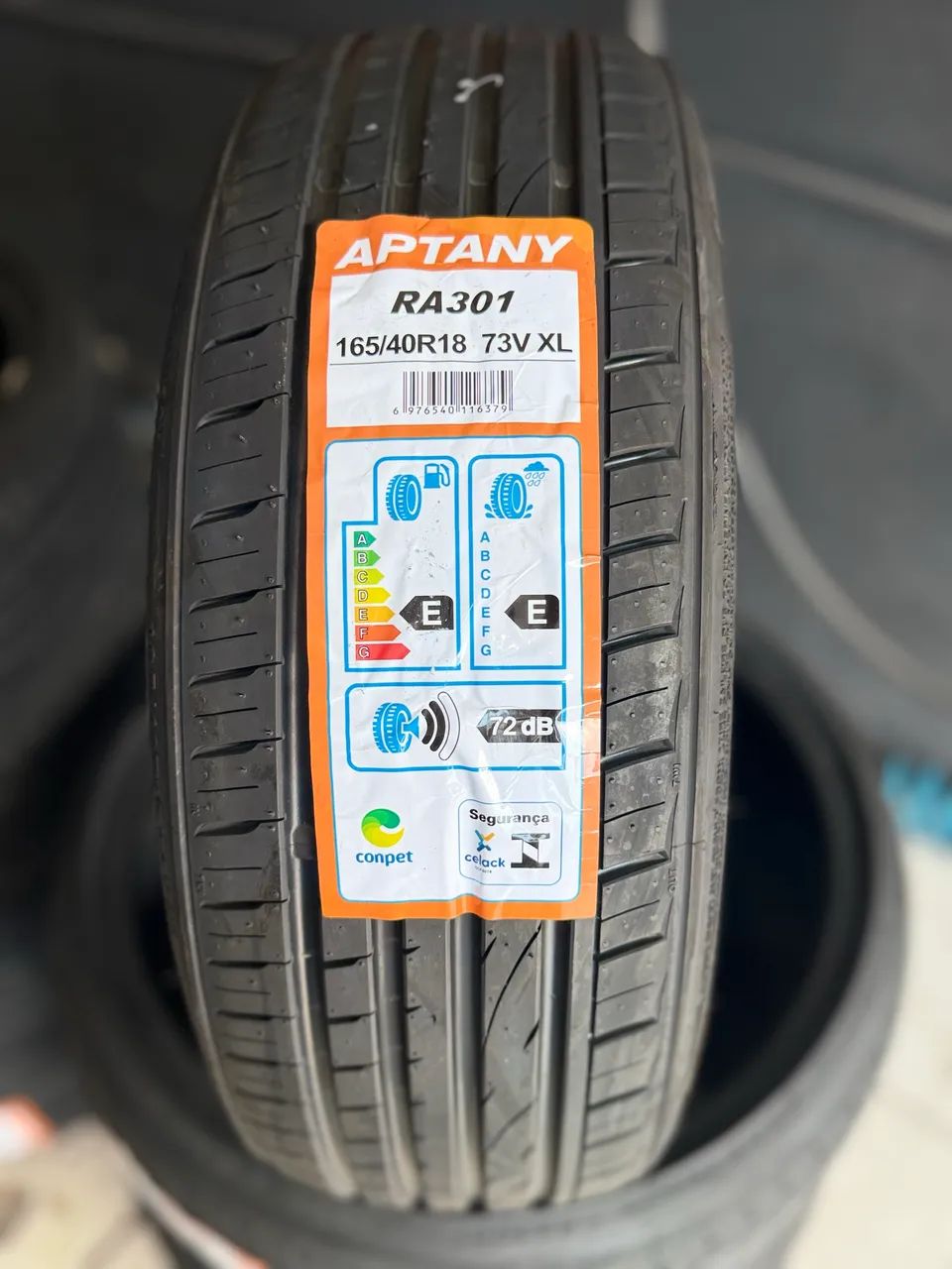 ジャンヌ　FA-R-0085 #17号 Pneu 165/40/18 Aptany - Peças para carros, vans e utilitários