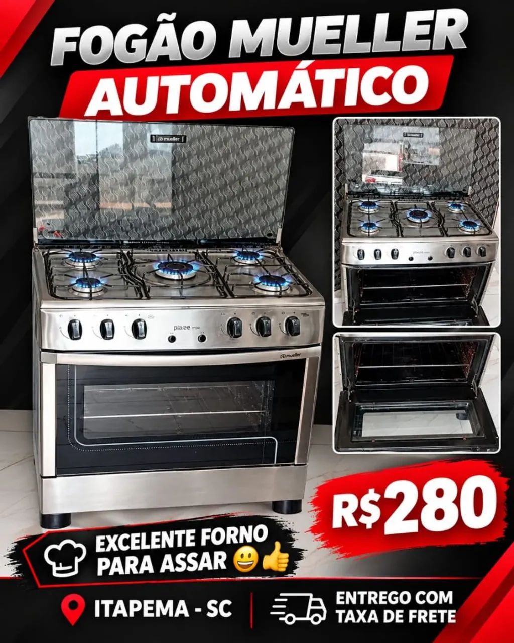Fogão automático 