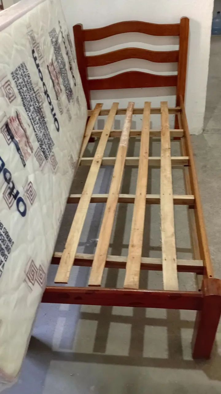 Cama de solteiro madeira  - Foto 2