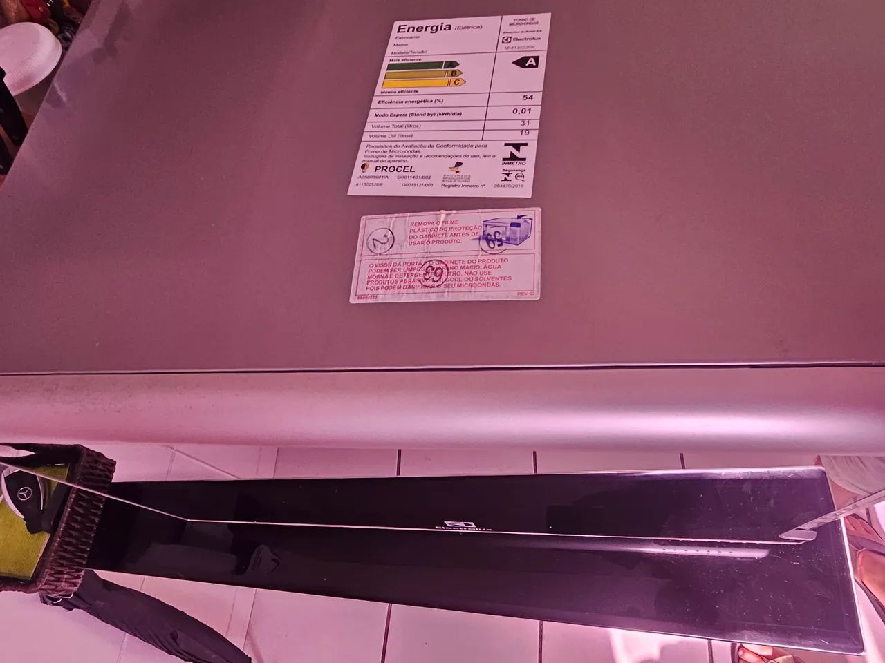 Micro-ondas Electrolux Espelhado 31 l..  - Foto 4