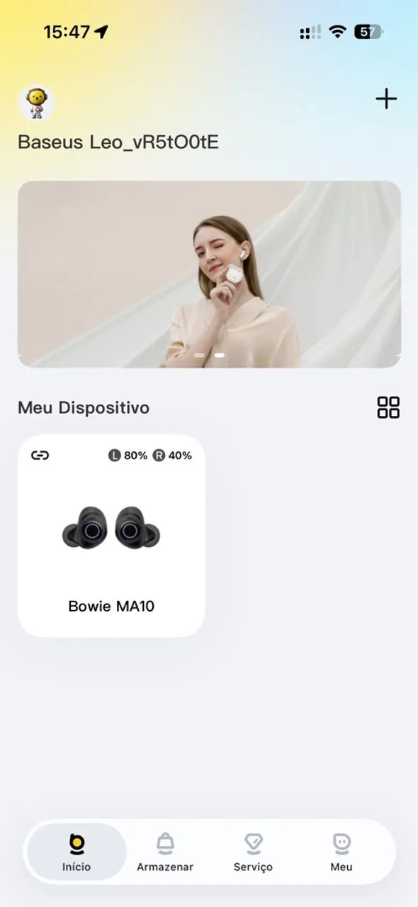 Fone de ouvido Baseu (bowie MA10) - Foto 5