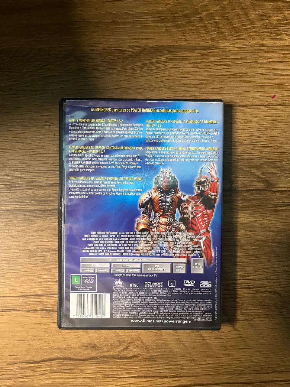 DVD O melhor dos Power Rangers  - Foto 3