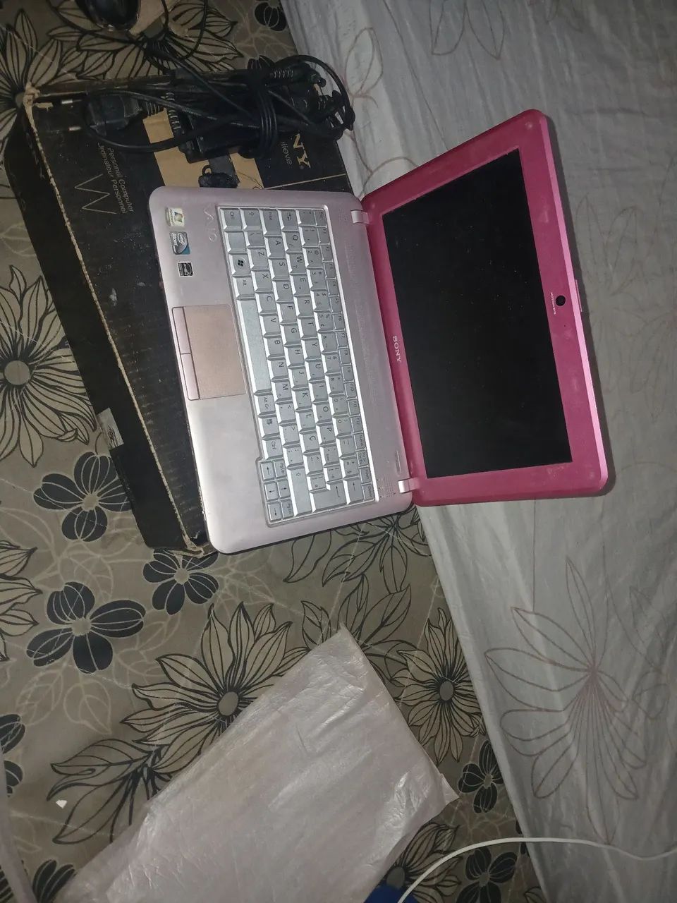 Notebook para retirada de peças Sony