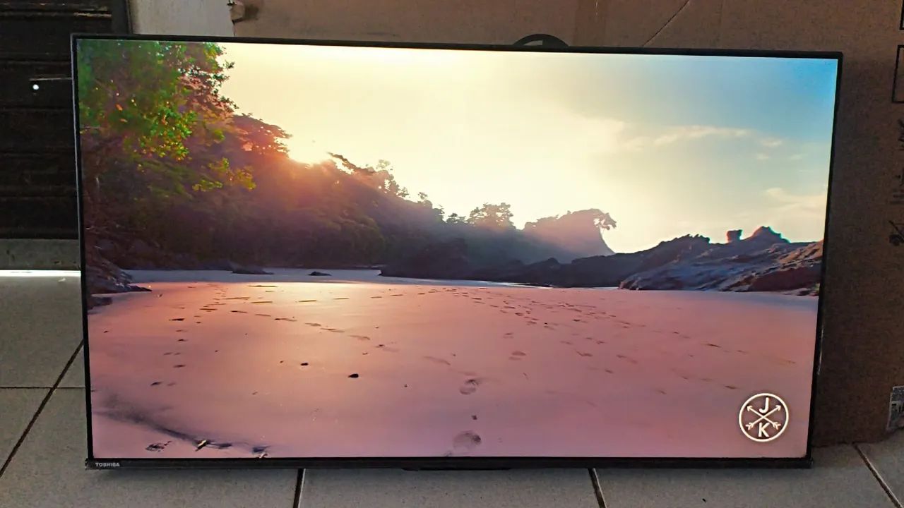 Tv Smart Toshiba 50 Polegadas 4k Ultra HD Android Top de Verdade  - Foto 3